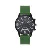Sporty Ins High-quality Simple Trend Round Dial Pointer Style Silicone Strap Men's Watch