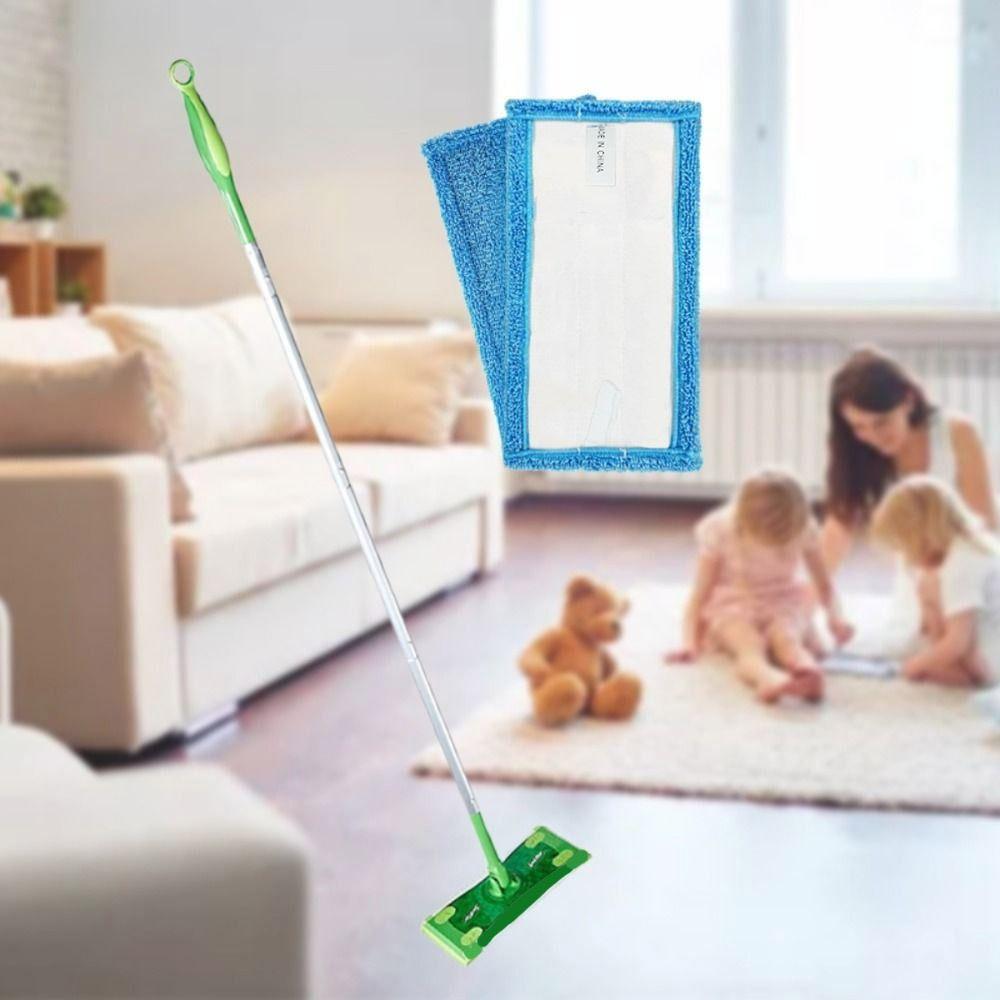 Reusable Swiffer Sweeper Replace Mop Microfibre Mop Replacement Cloth Durable   Household