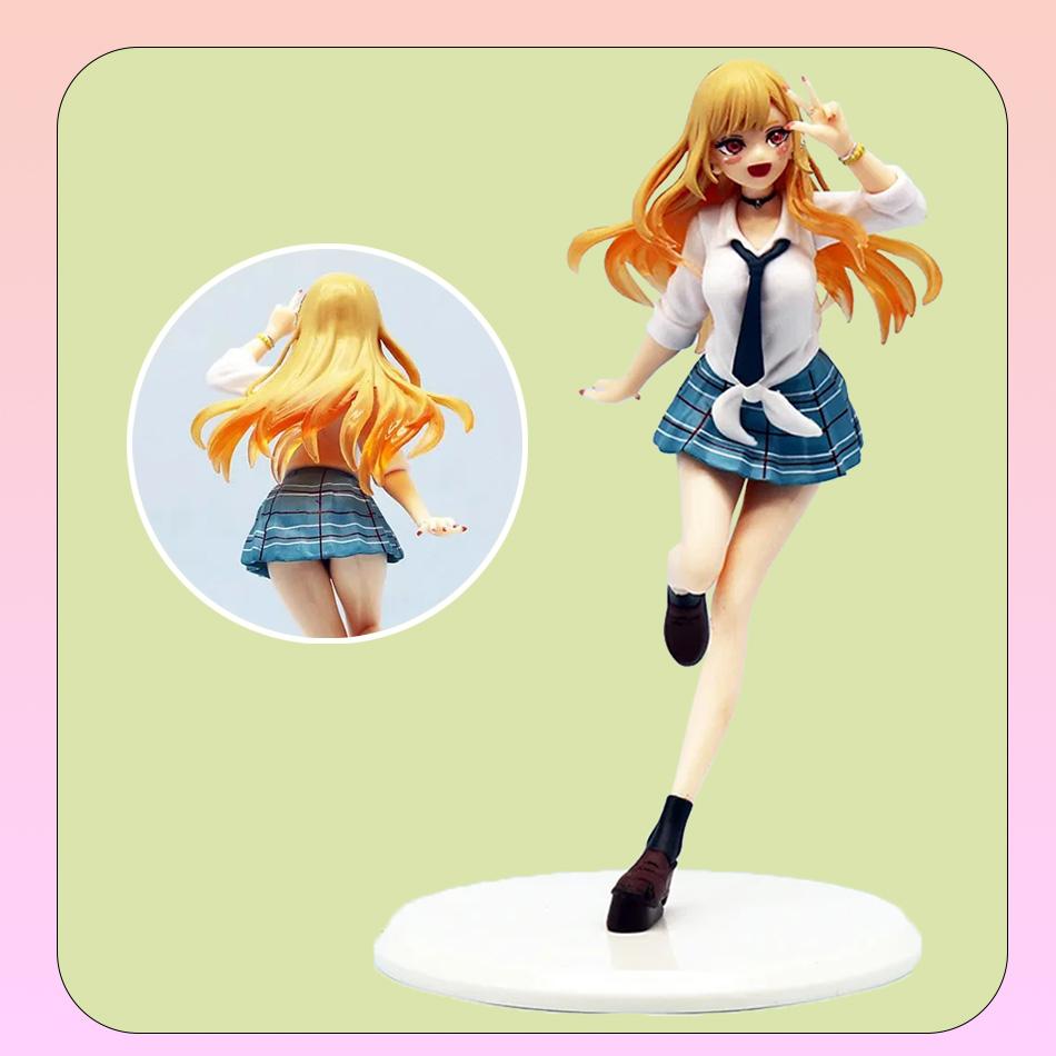 FuRyu Marin Kitagawa Anime Girl Figure My Dress-Up Darling Liz Sexy Action Noodle Stopper Model Doll Toys Poseable Articulated Scale Detailed Movable