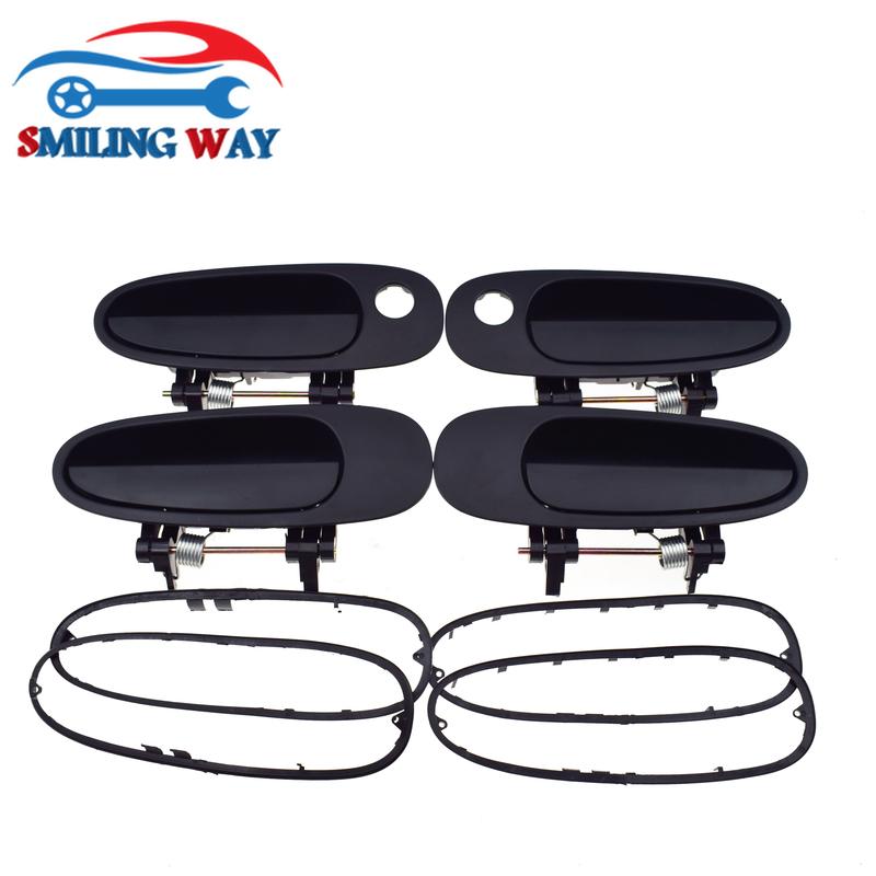 1 / 2 / 4 Pcs Outside Door Handle For Toyota Corolla Geo Prizm 1.6L 1.8L 1993 1994 1995 1996 1997 Front or Rear Left or Right