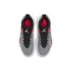 Jordan Zoom 92 Fabric Synthetic Leather Sports Round Toe Cushioning Non-Slip Wear-Resistant Low-Top Casual Shoes Unisex sneaker Gray Red CK9183-006