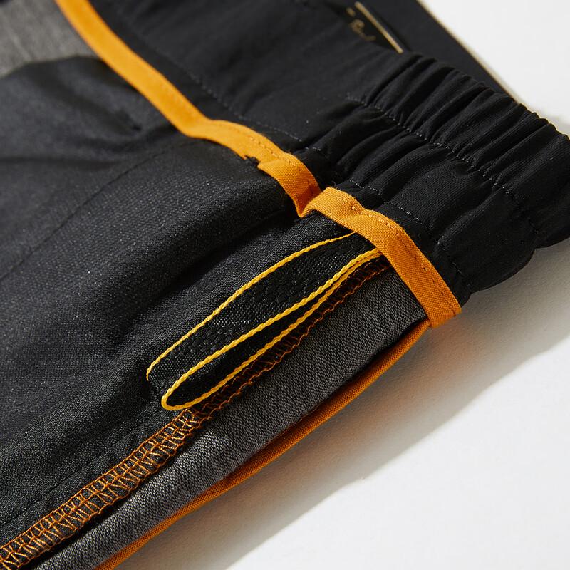 JOW Men's Breathable Bamboo Fiber Easy-Care Straight-Leg Casual Pants