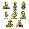 Halloween Cartoon Pendant Car Rearview Mirror Decoration Cute 2D Acrylic