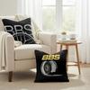 Stylish BBBSSB simple Cushion Cover Natural Linen Organic Fabric DoubleSided Printing Couch Pillow Covers Home Decor