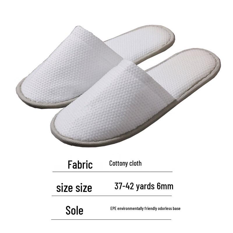 Kashicong Disposable Slippers for Hotel & Home