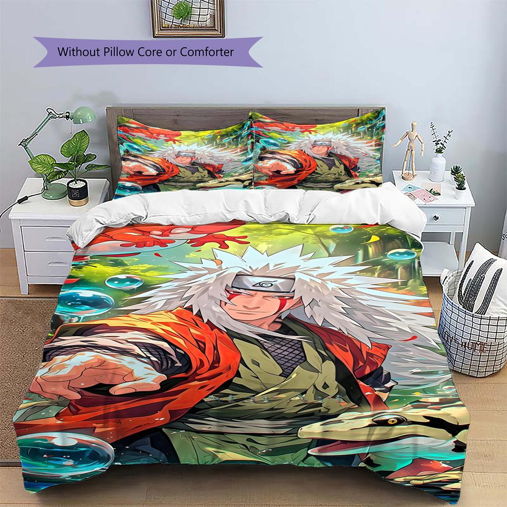 Set Copripiumino Trapuntato con Fantasia Cartone Animato Federa Decorazione per la Casa Regalo di Compleanno (1 * copripiumino + 2 * federa, senza nucleo)