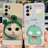 Für Oppo A16 A16s Hülle Stylische Bemalte Rückseite Weiche Dünne Handyhülle Für Oppo A16s OppoA16 s CPH2269 Hülle Fundas Bumper Schale
