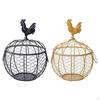 Decorative Egg Storage Basket with Handle for Dining Table Use