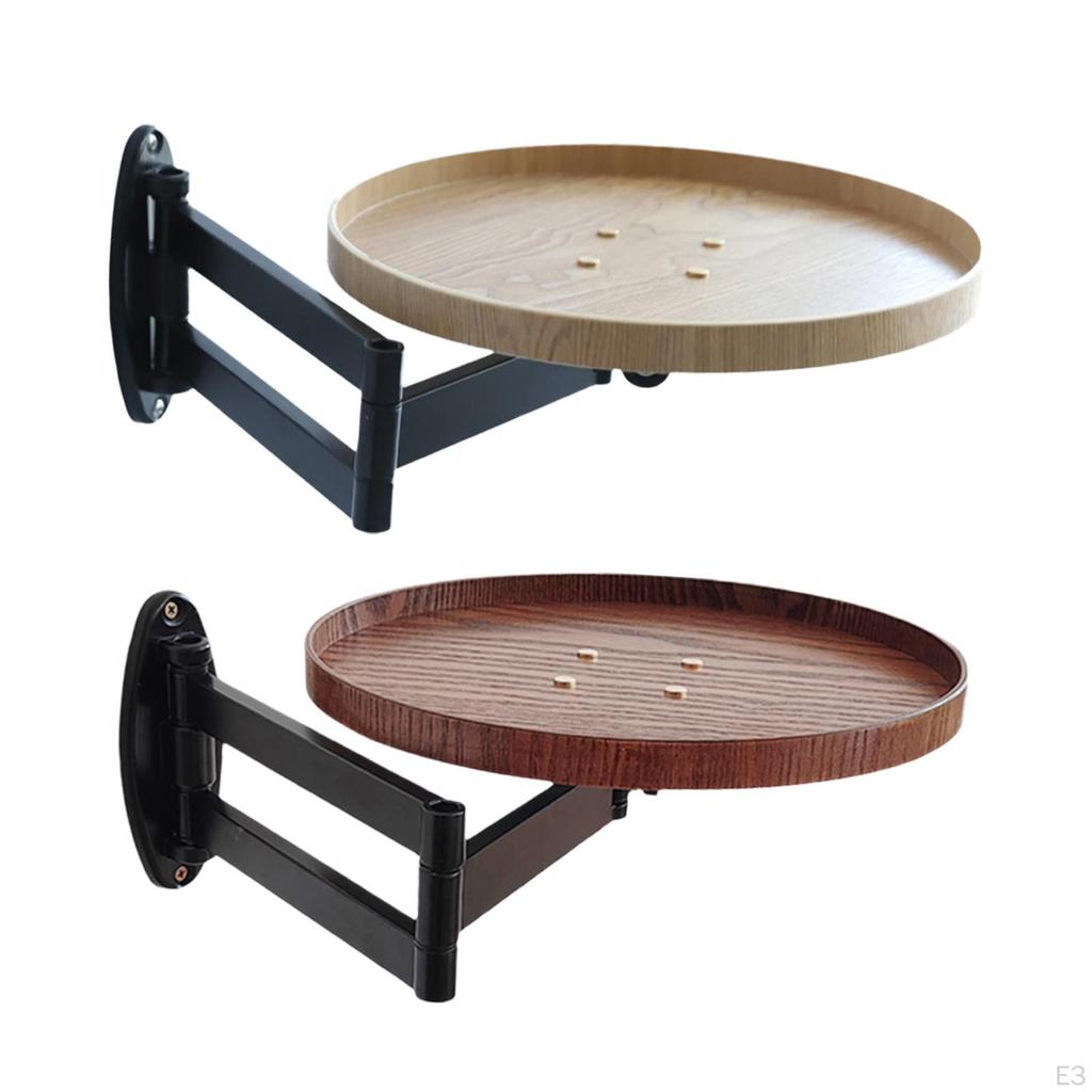 Compact Wall Table for Beverage Establishments