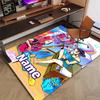 Custom KPop Demon Hunters Mat Personalized Name, Polyester Washable Indoor Entryway Rug, Gift for Christmas, Easter, Thanksgiving Day