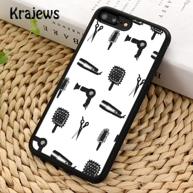 Hairdresser Comb Salon Hairdressing Hair Stylist Tools For iPhone 17 Air 16 Phone Case Cover 15 SE 14 plus 12 13 pro max