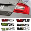 Autocolante Auto Emblema Portbagaj Spate pentru Skoda VRS Karoq 2 A7 Tour Kodiaq RS Superb Octavia Yeti Fabia 1 Rapid Accesorii