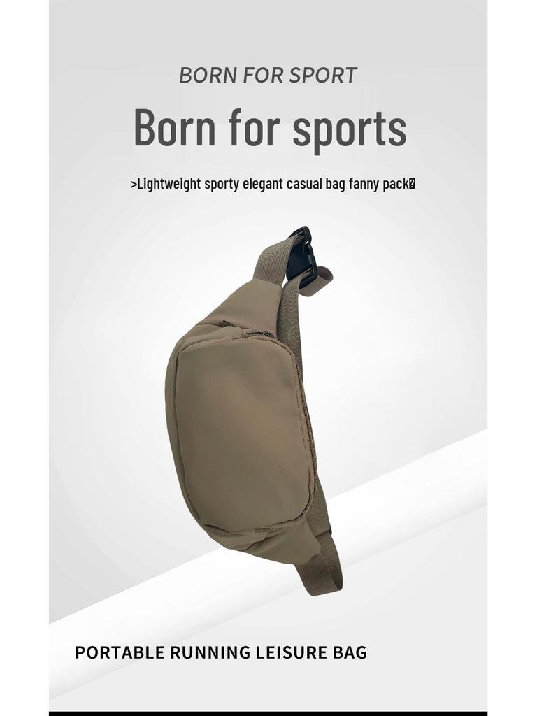 2025 Autumn/Winter Unisex Lightweight Mobile Shoulder Bag - Stylish & Casual Chest Pack