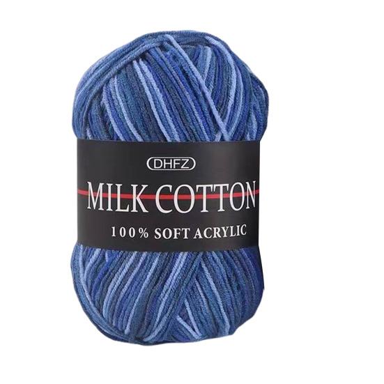 Gomitolo di Filato Multicolor 7,7 Iarde Filato in Fibra Acrilica Filato Colorato per Uso Artigianale per Lavorare a Maglia Uncinetto Maglioni Sciarpe Cappelli Bambole Artigianato Fai da Te