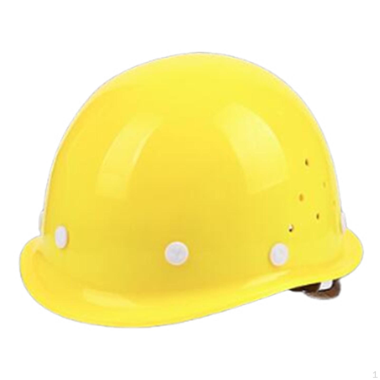

Breathable Safety Helmet, High Temperature Resistant, Comfortable, Practical, Lightweight, Easy to жовтий