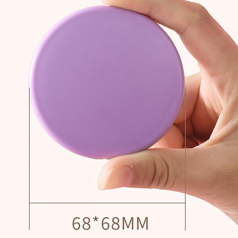Handheld Makeup Mirror Double Sided Mini Portable Pocket Folding Round Makeup Mirror For Travel Beauty Cosmetic Tool