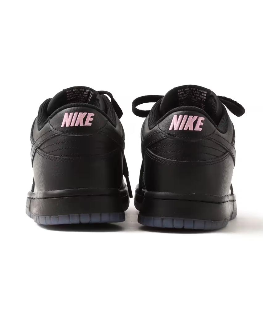 IM3077-600 Nike Dunk Low Black Pink Rise (Men's)