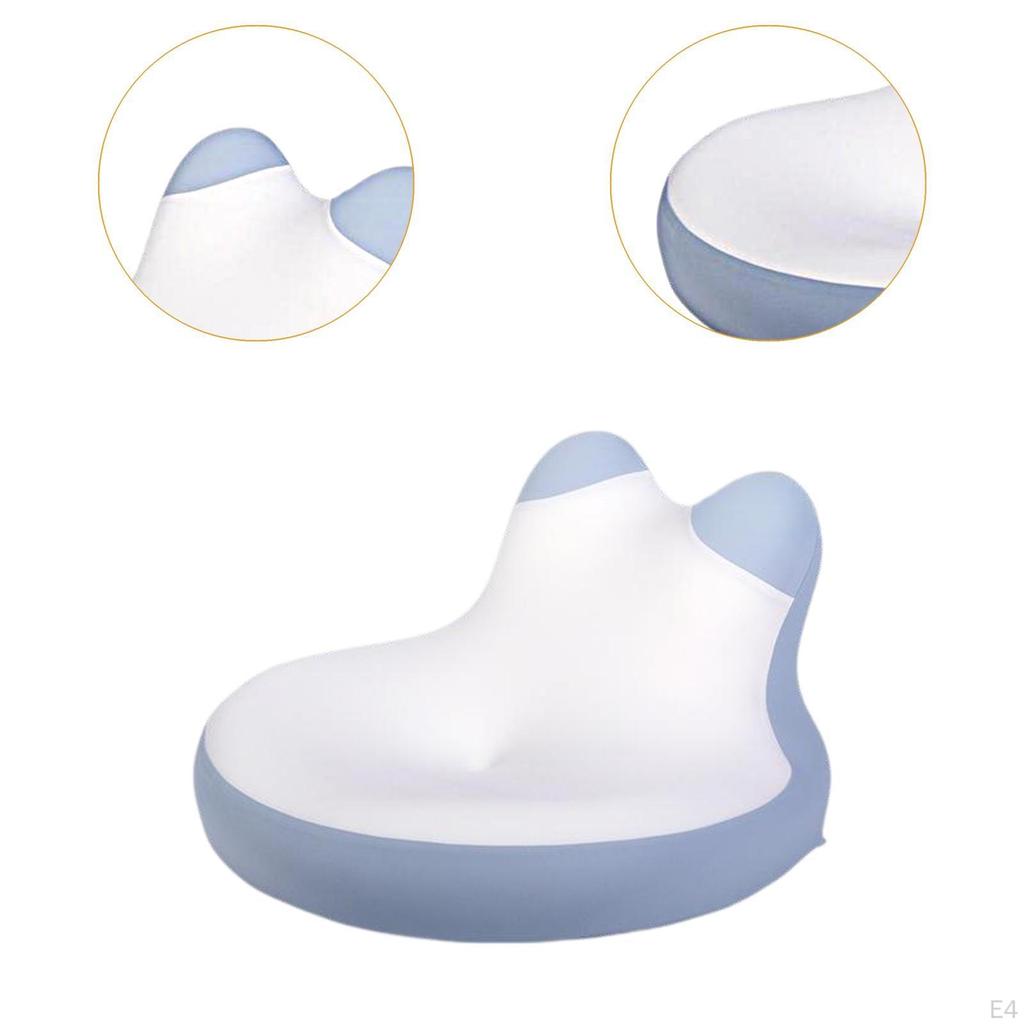 Oreiller de lecture face cachée Repose-tête Coussin d'allongement en mousse à mémoire Multifonctionnel pour dormir Femmes