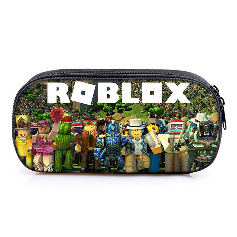 Colorful Roblox Pencil Case For Kids And Students With Multiple Compartments
