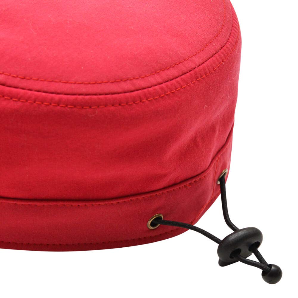 RUBEN Teflon Work Cap Size Hat for Men and Women Water-Repellent [Red/M (Approx. 55cm-58cm)]