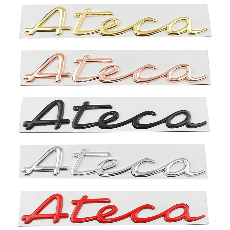 3D Car Metal Trunk Words Logo Emblem Badge Decals Sticker FR 2015 2017 2018 2019 2020 2021 2022 2023 Accessories