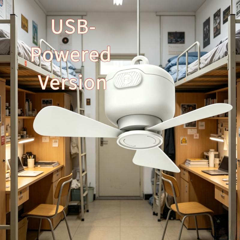 Ventilatore da campeggio portatile ricaricabile da 12000 mAh, raffrescatore d'aria per tenda da esterno con luce LED e timer remoto
