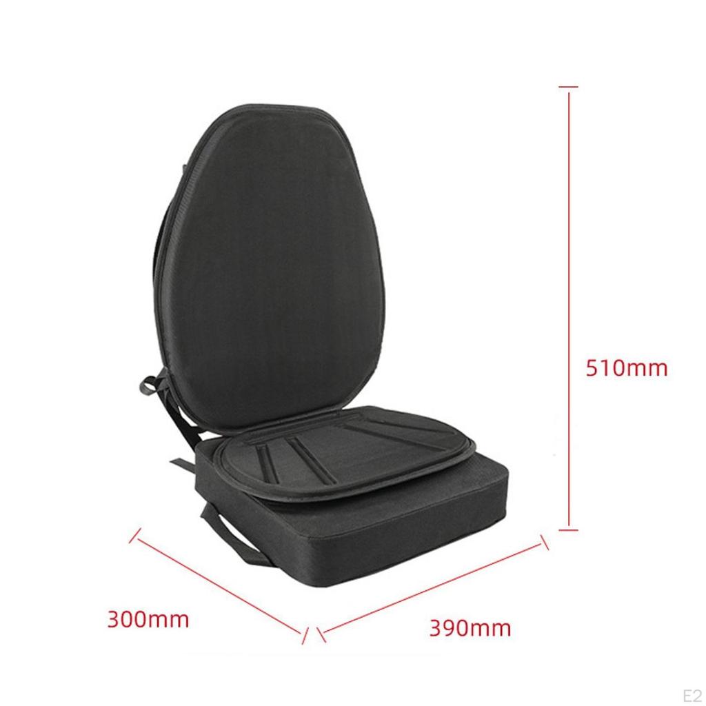Kayak Seat Boat Accessory Portable with Back Support Canoe Backrest Cushion Surfing