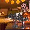 Bat-Shaped Candlestick with LED Twinkle Light Halloween Candle Stick Holder Halloween Decorations for Party Home