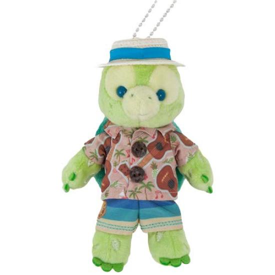 Ol'Mell Plush Badge Duffy's Friend Ol'Mell Turtle Disney Goods Souvenir [Tokyo DisneySea Exclusive]