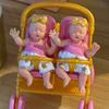 5 Surprise Small Baby Series 2 Silicone Baby Doll  Egg With Cradle Stethoscope Nursery Playset For Kids Toddlers
