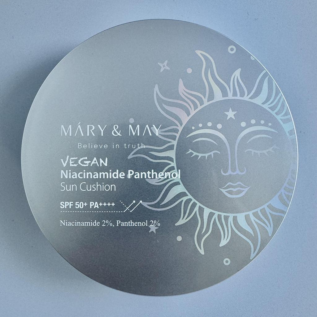 MARY & MAY - VEGANES SONNENKISSEN MIT NIACINAMID UND PANTHENOL 25g