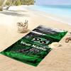 Hannover 96 Custom Name Print Beach Towel, Large Soft Quick Dry Towel for Beach Camping Swimming