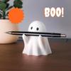 Cute Gift Halloween Ghost Pen Holder Desk Decor For Home And Office Accessory
