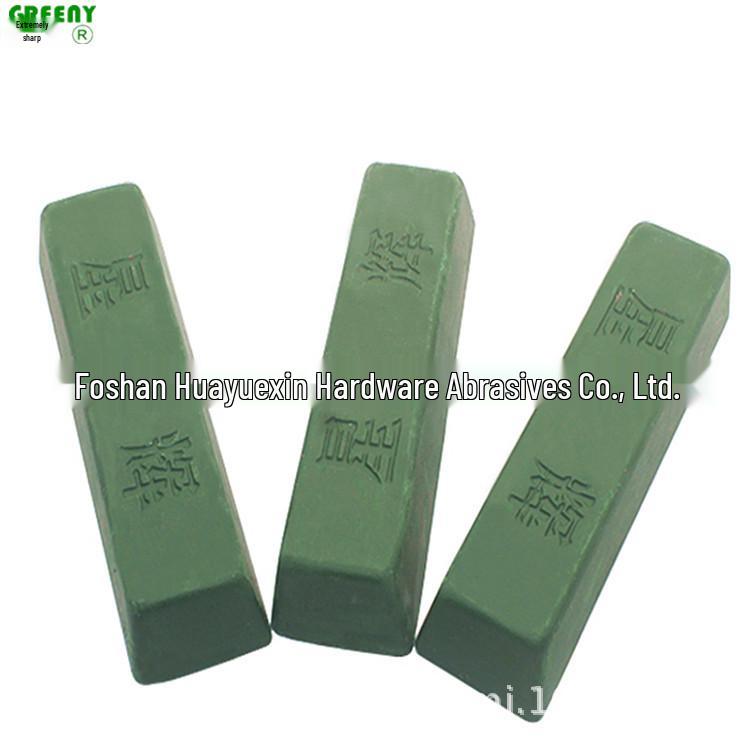700g Green Solid Polishing Wax for Metal & Stainless Steel - Sharp Finish