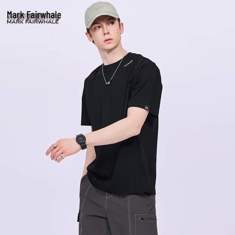 Mark Fairwhale Men's Cool-Touch Embroidered Short Sleeve T-Shirt