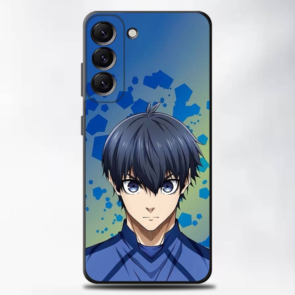 Blue Lock Anime Phone Case For Samsung Galaxy A13,A21s,A22,A31,A32,A52,A53,A71,A80,Soft Black Shell