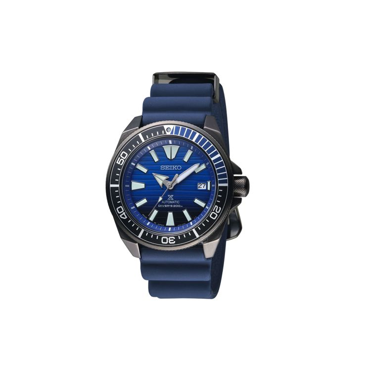 

Seiko Серія Захисту Океану Дайверський Годинник Автоматичний Механічний Рух Гумовий Ремінець Чоловічі годинники Синій SRPD09J1 Blue Dial