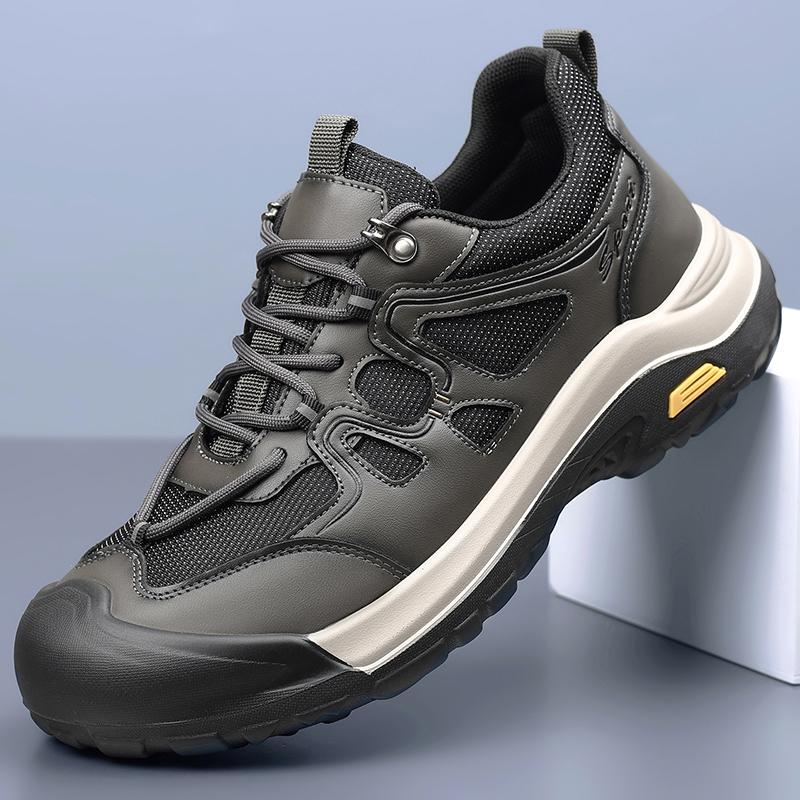 Fashion New Arrival Mens Outdoor Shoes Anti-Slip Casual Sports Shoes Lace-Up Male Treking Footwear Leisure Walk Sneakers Hiking Trainers