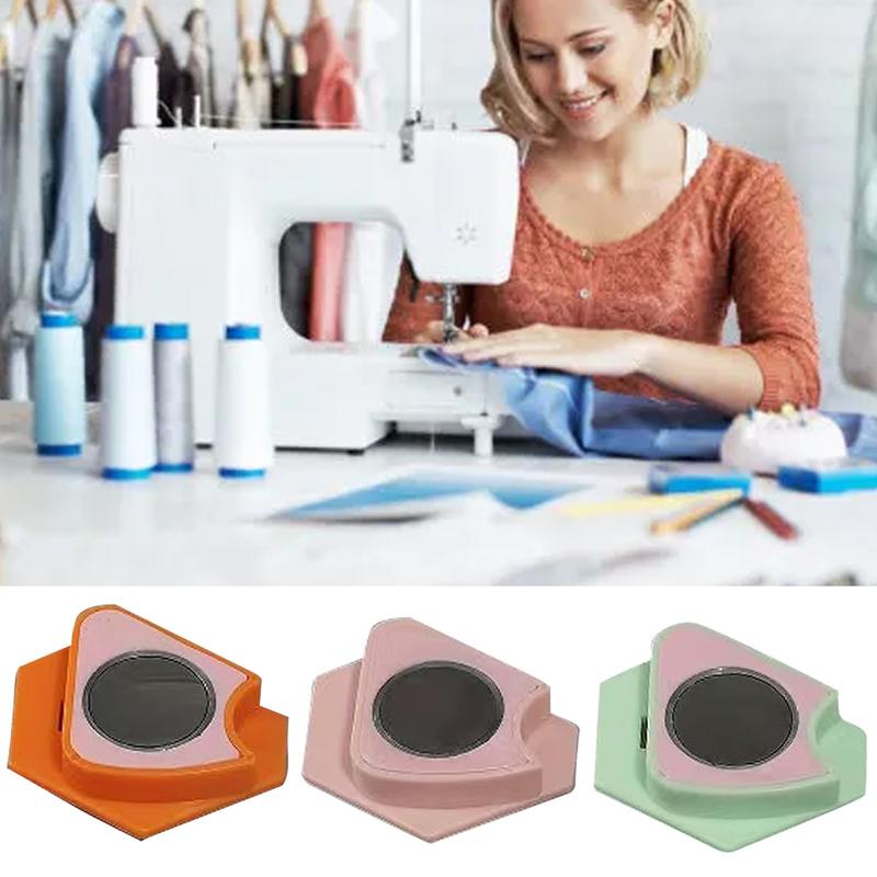 Sewing Magnetic Seam Guide Multifunctional Seam Guide Hemmer Guide with Scale General Sewing Supplies for Fabric Polygonal Seam