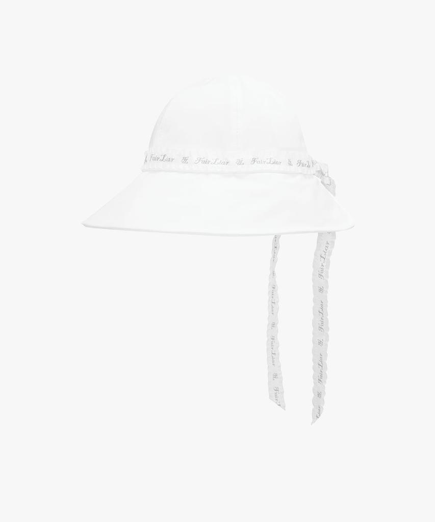 FAIRLIAR GOLF Frilled Hat (White)