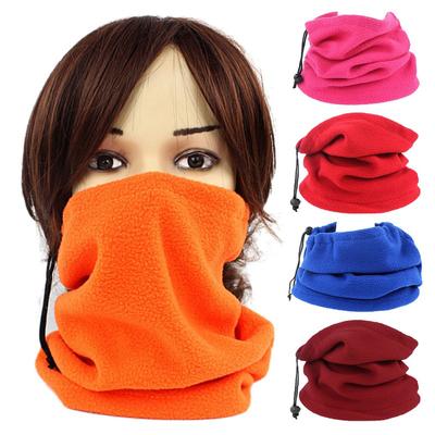 Zimnoszczelny polarowy szalik na szyję Jesień Zima Uniwersalny wielofunkcyjny aksamitny ciepły szalik Zewnętrzny wiatroszczelny ciepły szalik dla mężczyzn