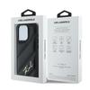 Karl Lagerfeld Klhcp15Xpqdsmgk Iphone 15 Pro Max 6.7 Czarny/Black Hardcase Diagonal Quilted Script