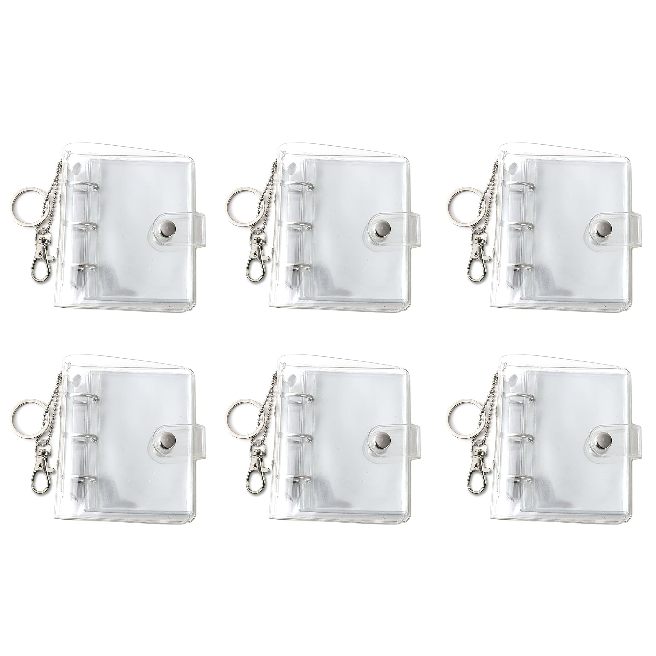 

Мини-кейс для торговых карт Felimoa с кольцом вмещает 25. Включает набор из 6 файлов, карточки, брелок,