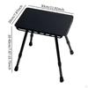 Camping Stool Seat Foldable Sturdy Camp for Patio Concert Garden