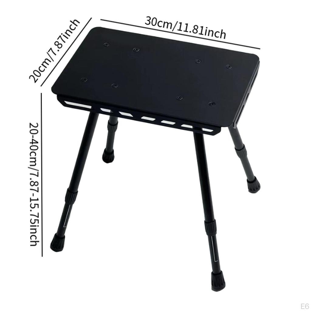 Camping Stool Seat Foldable Sturdy Camp for Patio Concert Garden