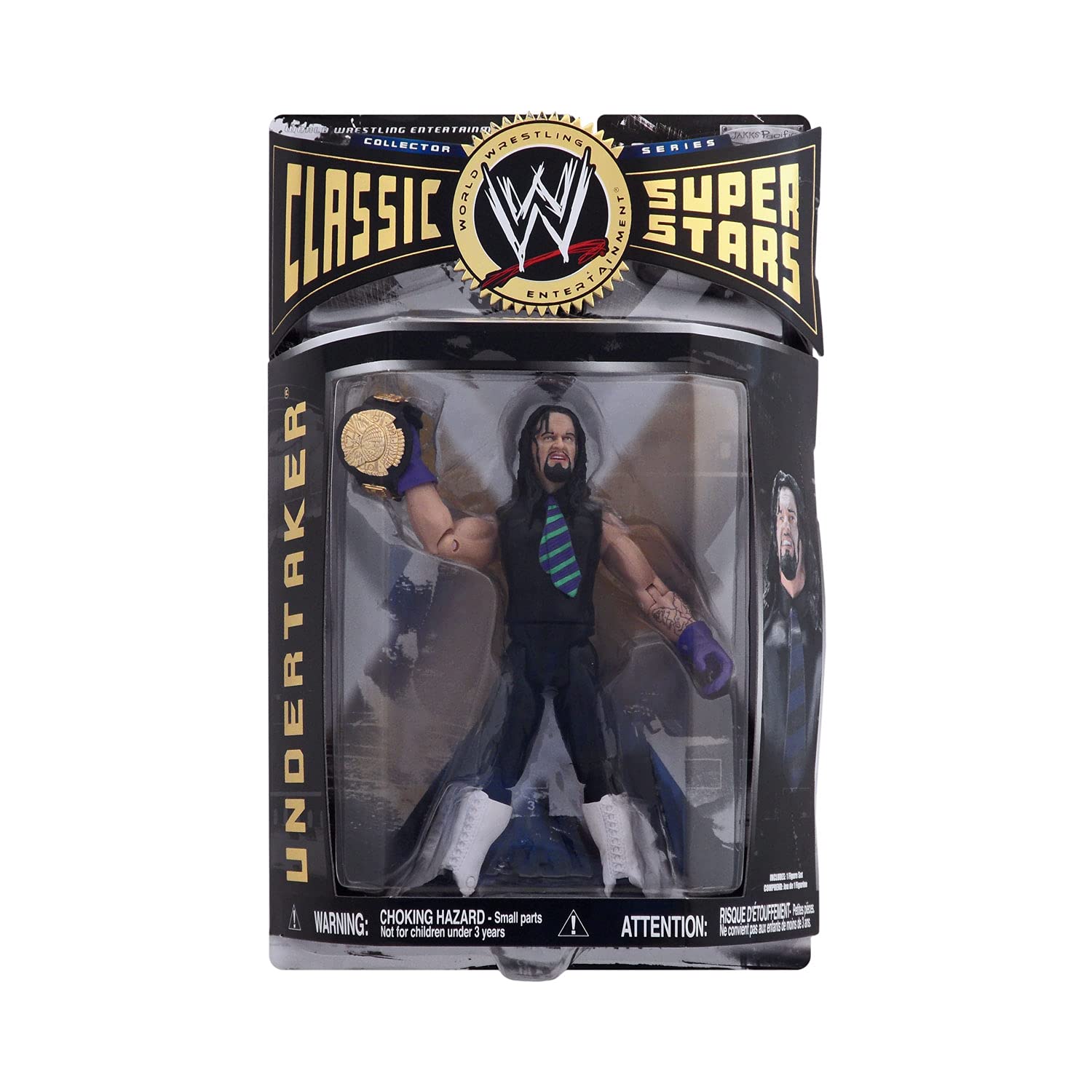 

UNDERTAKER - CLASSIC SUPERSTARS 1 RE-RELEASE WWE TOY WRESTLING ACTION FIGURE