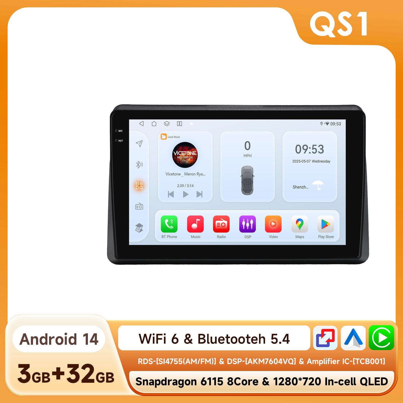 

Hizpo Snapdragon Интеллектуальный экран Беспроводной Carplay Android Auto Радио для Renault Master 2019 2020 2021 2022 Автомобильный мультимедийный плеер GPS-навигация QS1 8Core 3G 32G