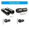 Universal Adapter for 5/8-11 Thread Angled Grinders Converting Tool Straight Grinders Featuring 3mm 6mm Collets in Carbon Steel