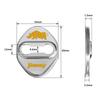 Jimny Fuel Filler Cap Fuel Cap Door Striker Door Lock Type Set Cover, Cover, Cover, Cover, Stick-On (Silver) [Used]