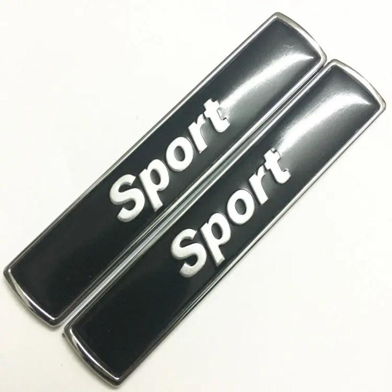 2Pcs Luxury Modern Urban Sport Refit Car Auto Fender Emblem Badge Sticker for THE E36 E30 E34 E39 E46 E60 E90 F10 F30